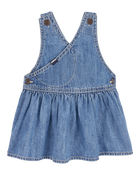 Baby Vintage Inspired Denim Jumper Dress, image 1 of 5 slides
