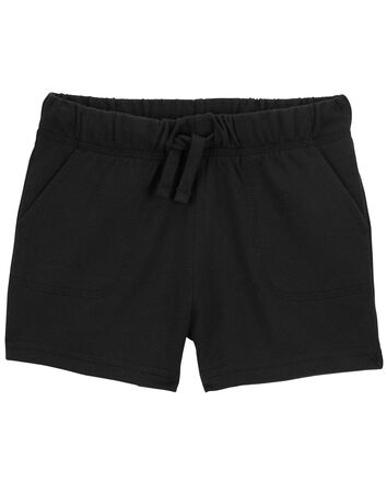 Toddler Pull-On Cotton Shorts, 