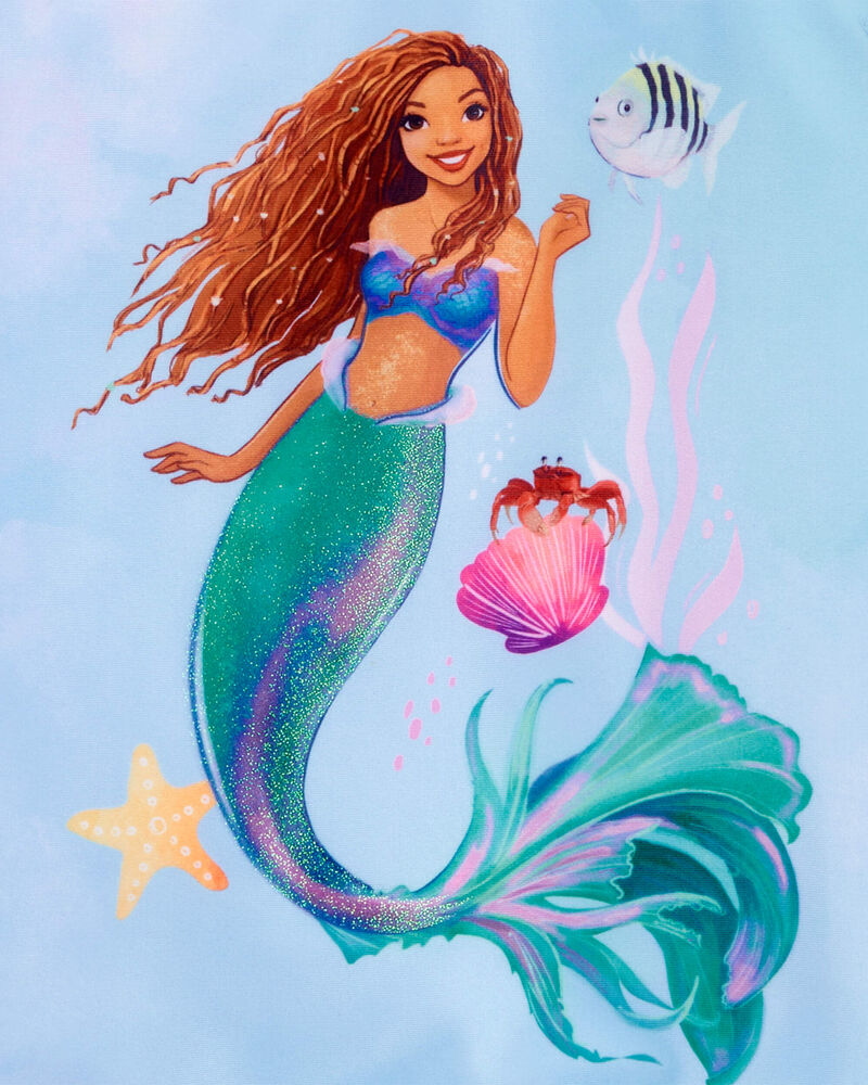 Toddler The Little Mermaid 2-Piece Rashguard Set, image 2 of 2 slides