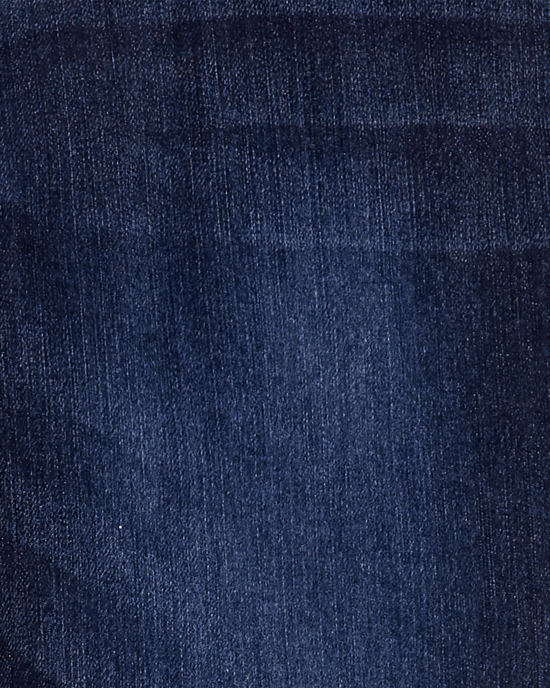 Kid Dark Wash Plus-Fit Skinny-Leg Jeans , image 3 of 4 slides