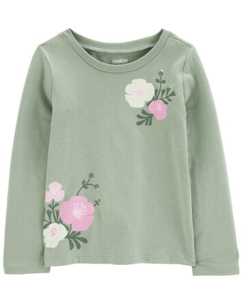 Toddler Flower Graphic Tee, 
