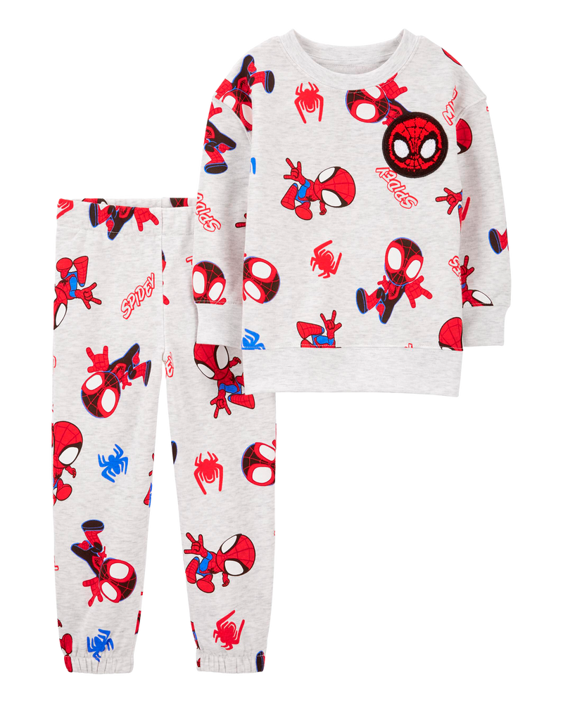 Toddler 2-Piece Spider-Man Sweatshirt & Pant Set, image 1 of 2 slides