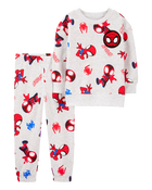 Toddler 2-Piece Spider-Man Sweatshirt & Pant Set, image 1 of 2 slides
