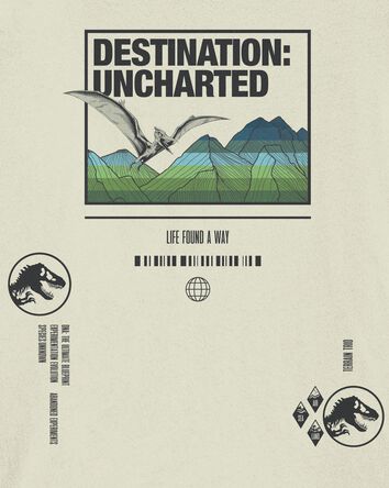 Kid Jurassic World Short-Sleeve Graphic Tee - Ivory, 