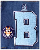 Toddler Bluey Denim Jacket - Blue, image 5 of 6 slides
