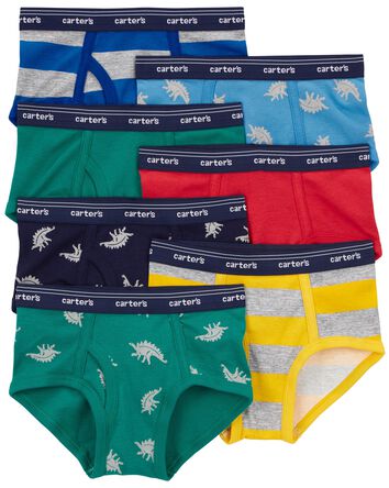 Kid 7-Pack Cotton Briefs Underwear, 