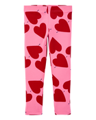 Baby Girl Valentine's Day Heart Leggings, image 1 of 5 slides