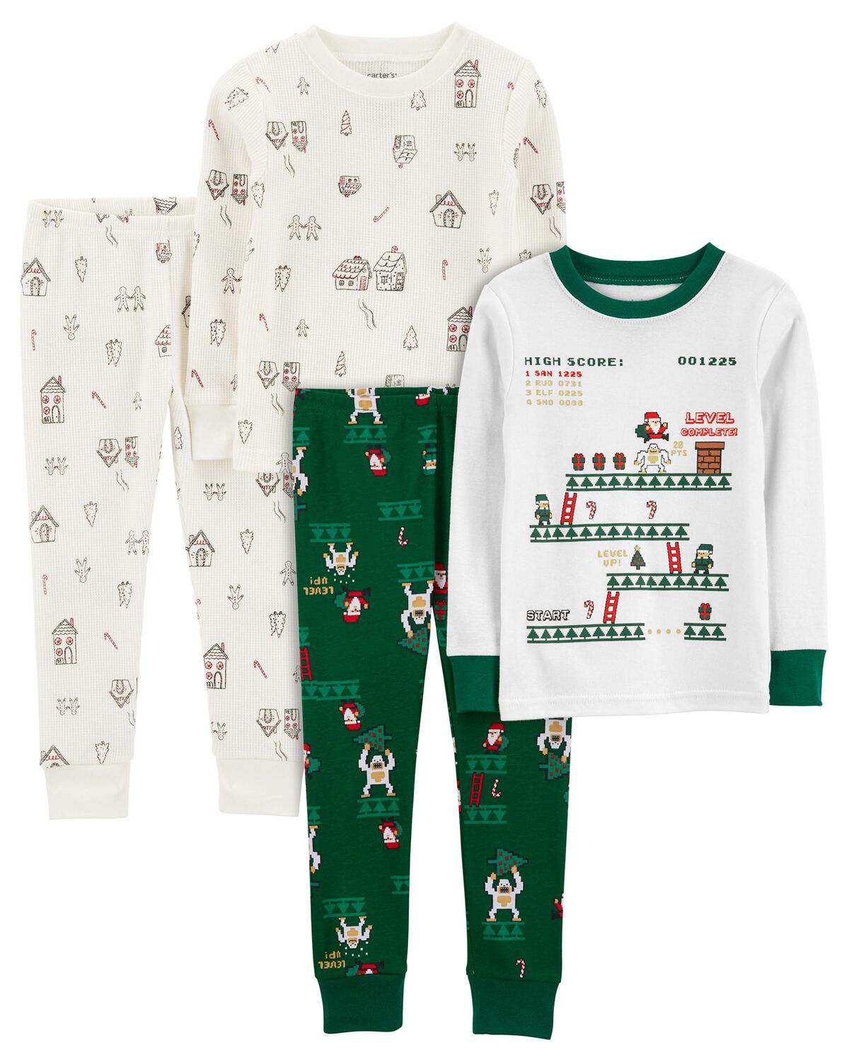 Multi Toddler 4Piece PJ Set