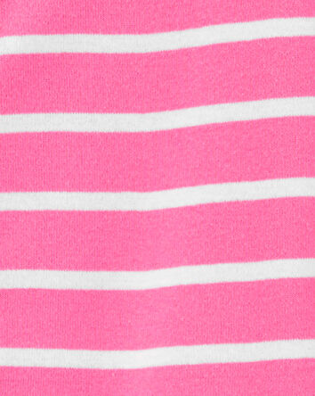 Baby 1-Piece Striped 100% Snug Fit Cotton Footie Pajamas, 