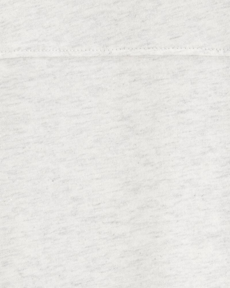Baby Short-Sleeve Striped Tee - Grey, image 2 of 3 slides