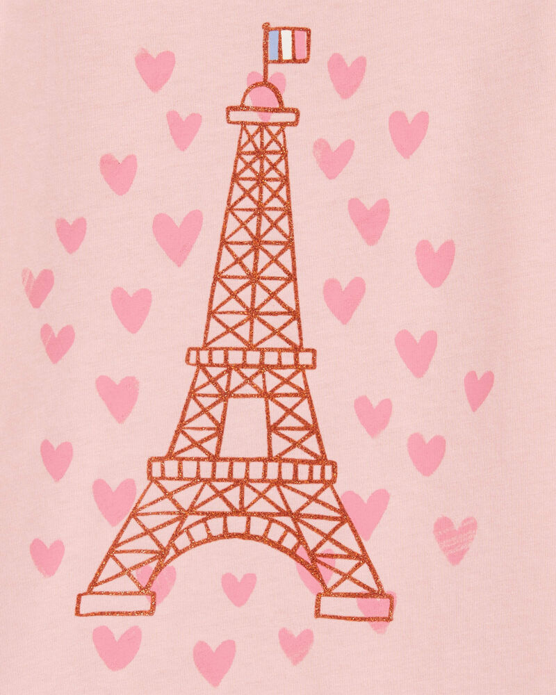 Toddler Love Paris Graphic Tee, image 2 of 3 slides