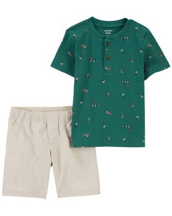 Baby 2-Piece Shirt and Shorts Set, 