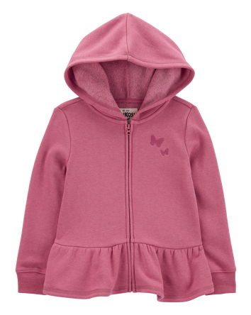 Baby Embroidered Peplum Jacket, 
