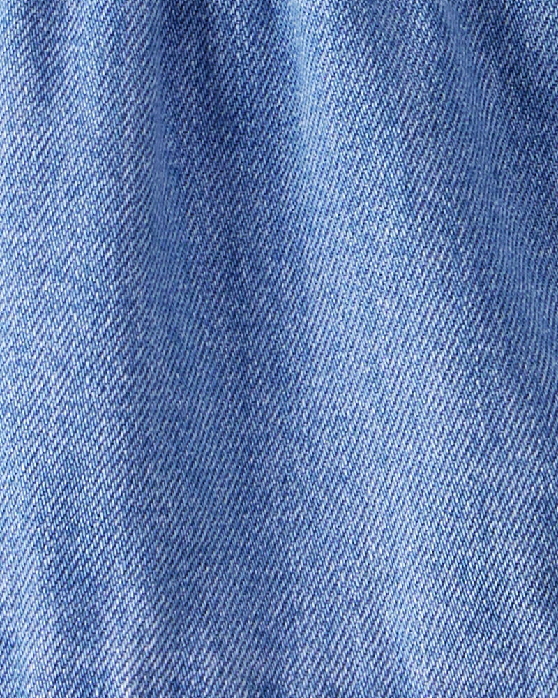 Baby Organic Cotton Chambray Dress, image 5 of 7 slides