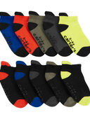 Multi - 10-Pack Athletic Socks