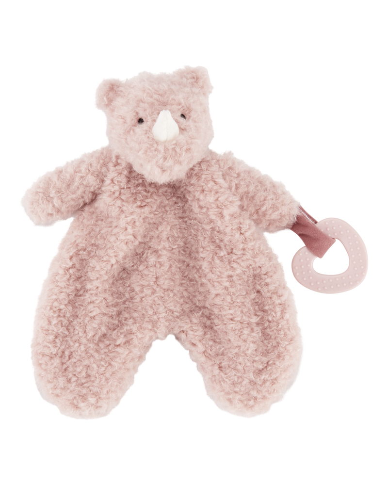 Baby Rhino Plush With Teether, image 1 of 3 slides