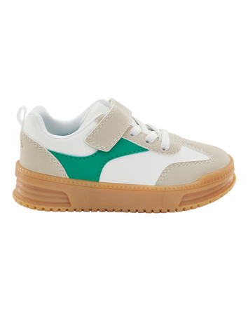 Toddler Casual Sneakers - Green/White, 