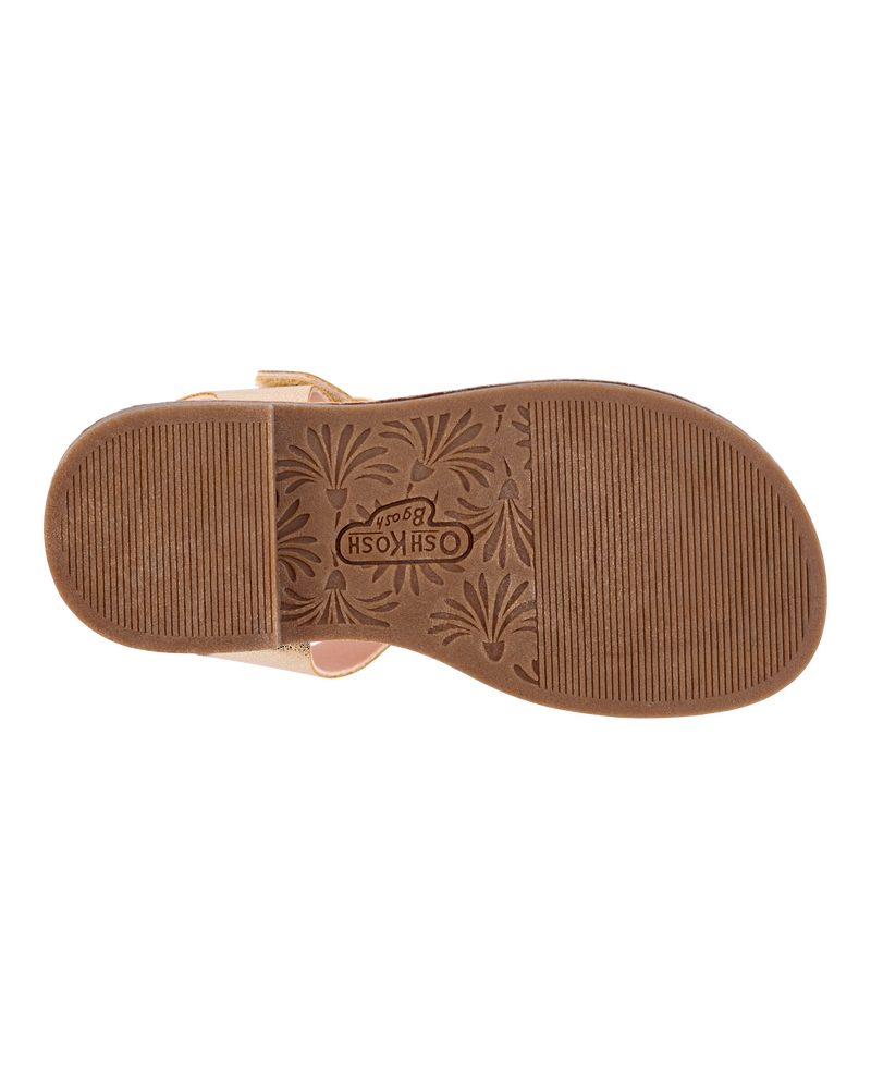 Toddler Casual Sandals - Gold, image 5 of 6 slides