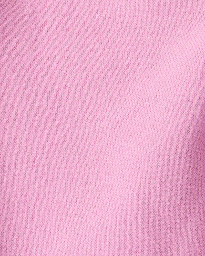Toddler Girl Cotton Joggers - Pink, image 3 of 4 slides