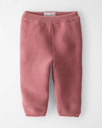Baby Organic Cotton Sweater Knit 2-Piece Set, 
