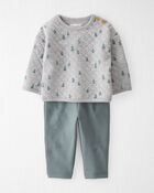 Baby 2-Piece Quilted Set Made With Organic Cotton, image 1 of 5 slides