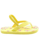 Floral Print Flip-Flops, image 2 of 8 slides
