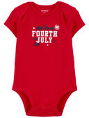 Red - Baby My First 4th Of July Collectible Bodysuit