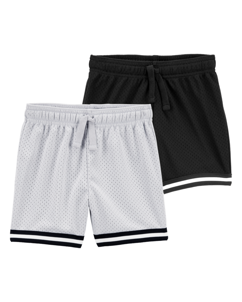 Toddler 2-Pack Fan-Favorite Mesh Shorts, image 1 of 11 slides