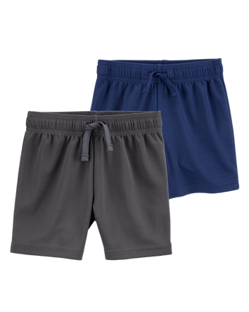 Toddler 2-Pack Active Mesh Shorts, 