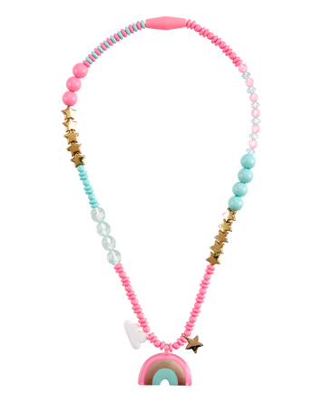 Rainbow Charm Necklace, 