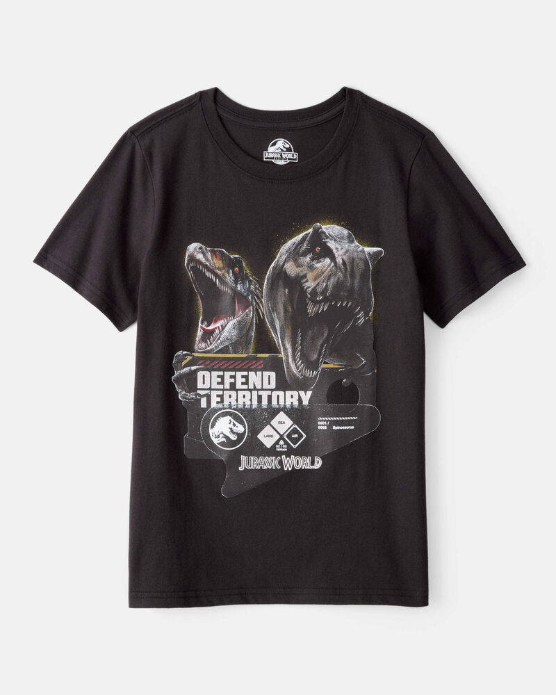 Kid Jurassic Park™ Short-Sleeve Graphic Tee - Black, image 1 of 2 slides