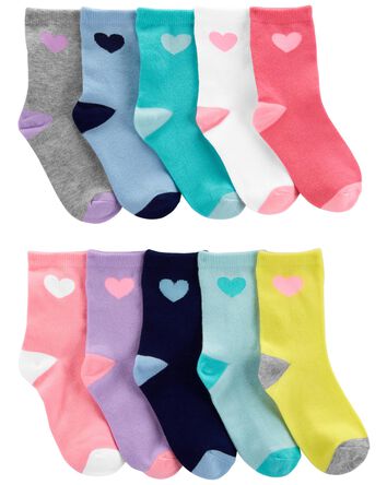 Kid 10-Pack Crew Socks, 