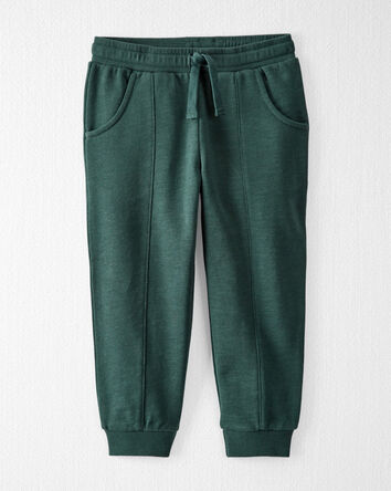 Toddler Organic Cotton Joggers in Poplar Green, 