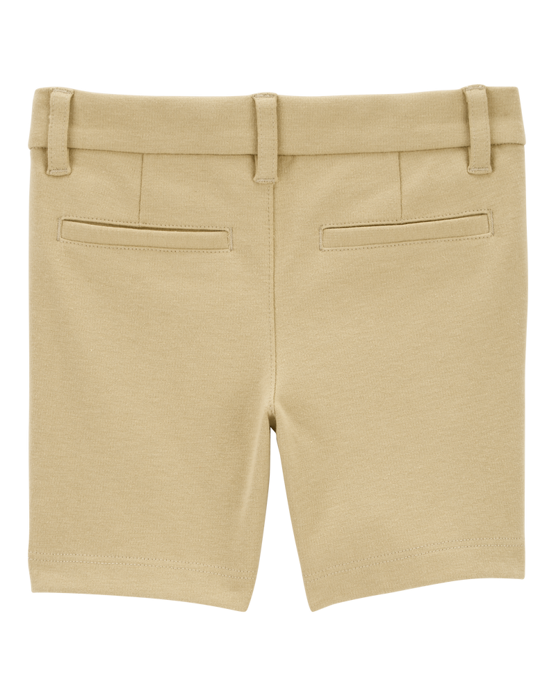 Toddler 3-Pack Stretch  Uniform Chino Shorts, image 3 of 3 slides