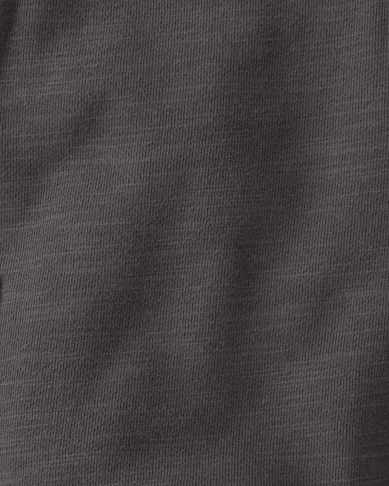 Baby Organic Cotton Shortall Set in Panda Bear, image 4 of 6 slides
