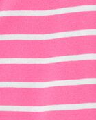 Baby 1-Piece Striped 100% Snug Fit Cotton Footie Pajamas, image 2 of 4 slides