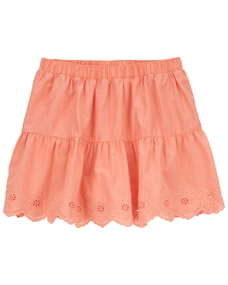 Kid Eyelet Skirt, image 1 of 3 slides