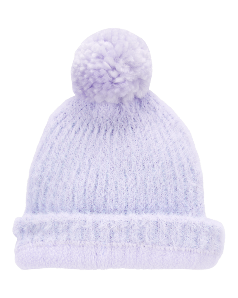 Toddler Pom Pom Beanie, image 2 of 3 slides