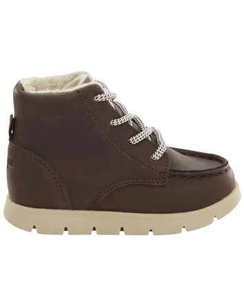 Toddler Sherpa Lined High-Top Sneakers, 