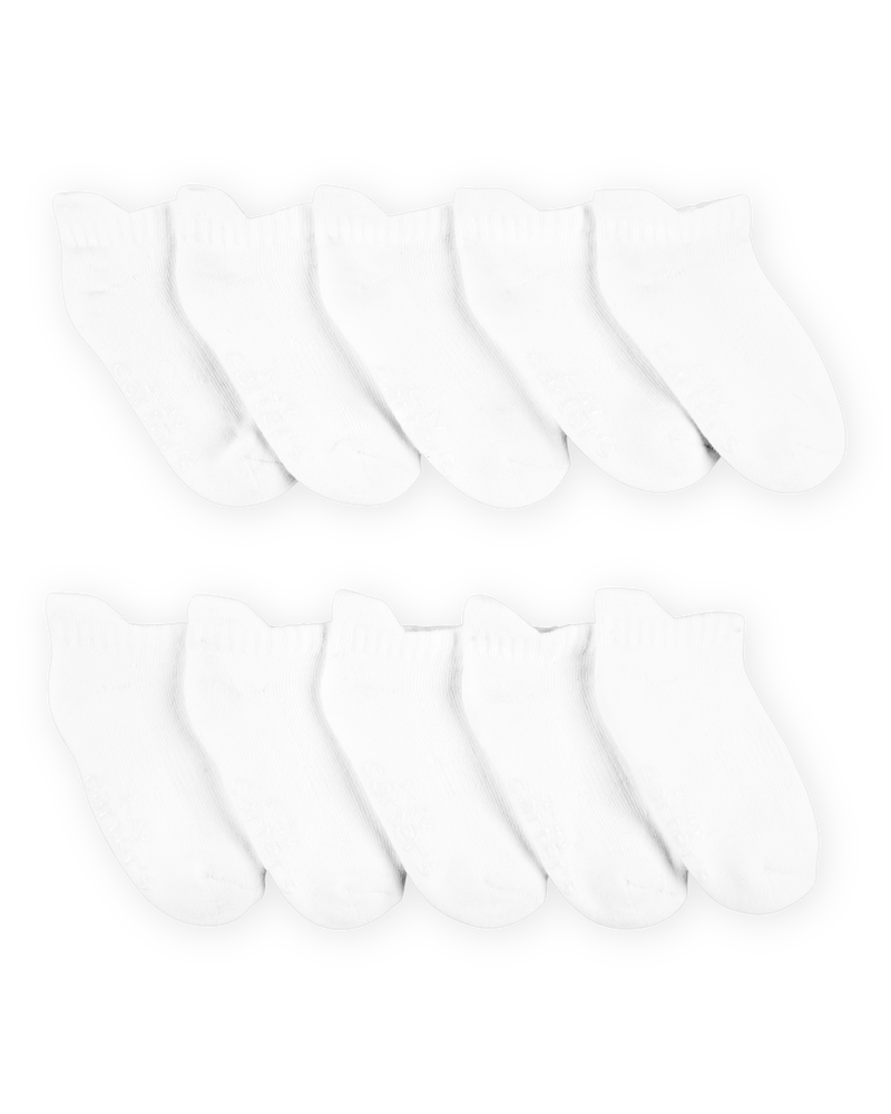 Toddler 10-Pack No Show Socks, image 1 of 2 slides