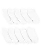 Toddler 10-Pack No Show Socks, image 1 of 2 slides