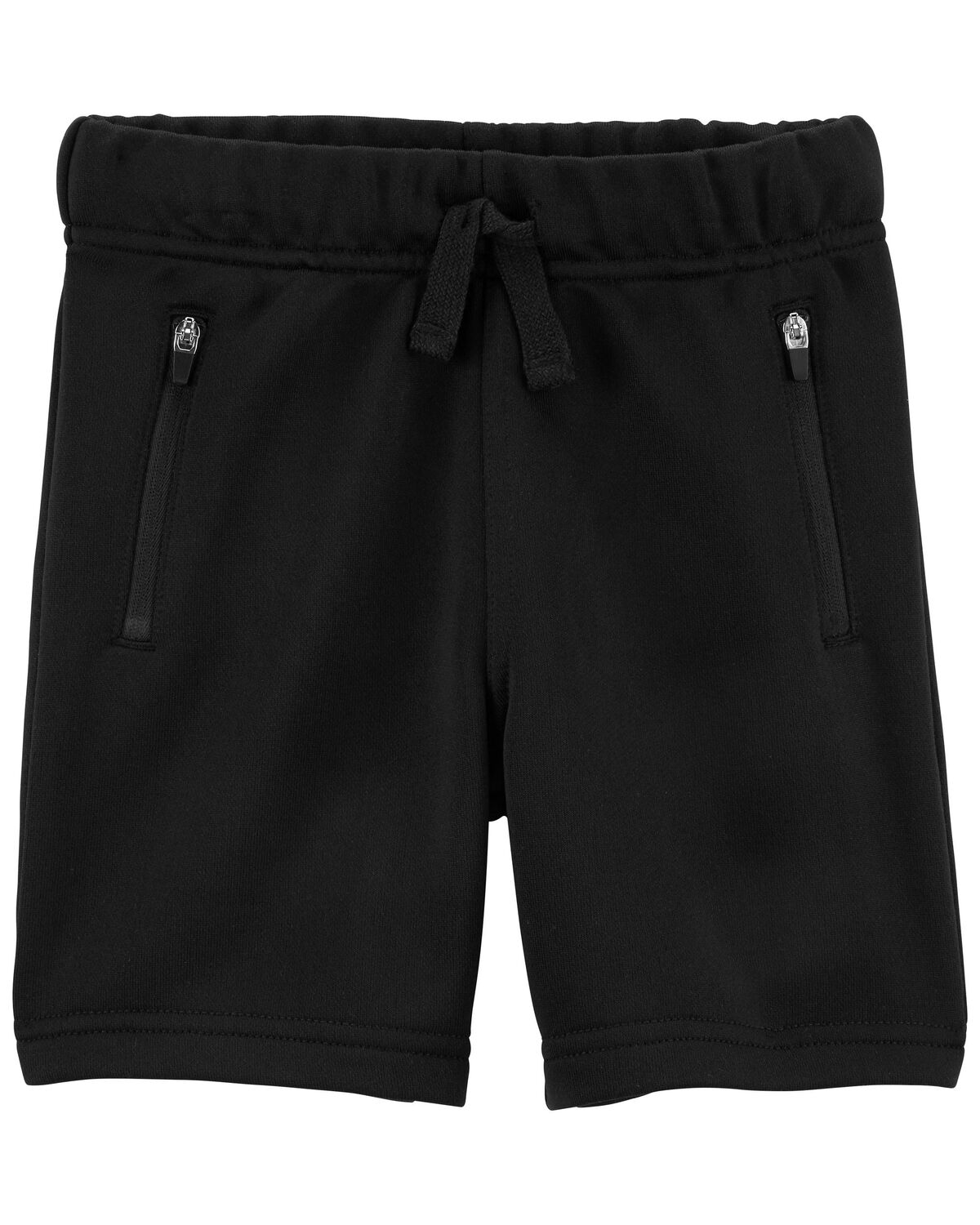 Black Toddler Active Tricot French Terry Shorts