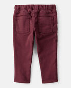 Baby Boy Cotton Pull-On Fashion Pants - Red, image 2 of 4 slides