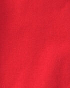Baby Solid Short-Sleeve Pocket Tee - Red, image 2 of 3 slides