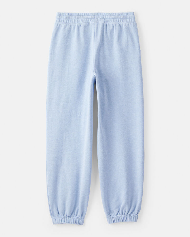 Girls French Terry Joggers - Blue, image 2 of 4 slides