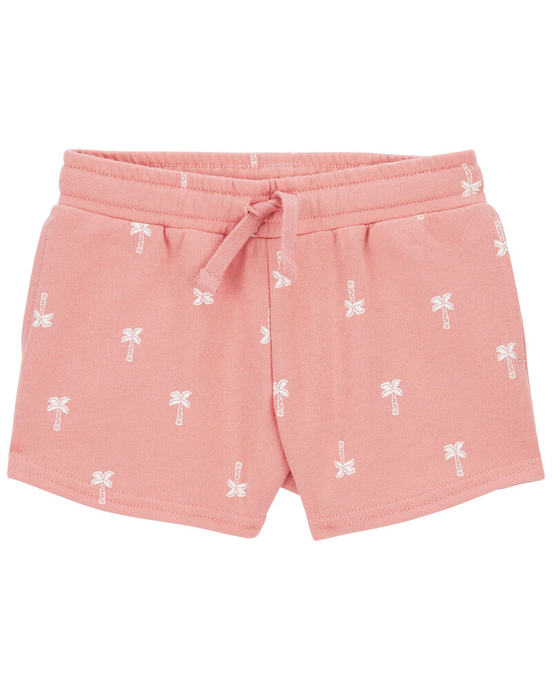 Baby Palm Tree Pull-On French Terry Shorts, image 1 of 2 slides