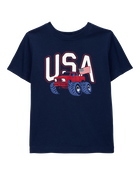 Toddler USA Monster Truck Graphic Tee, image 1 of 3 slides