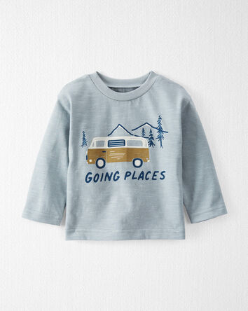 Baby Organic Cotton Going Places T-Shirt, 