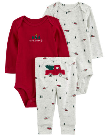 3-Piece Holiday Little Character Set, 