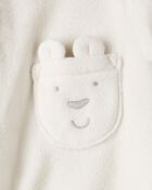 Baby Sleep & Play Made with Recycled Microfleece Pajamas, image 3 of 4 slides